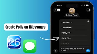iOS 26: How to Create Polls on iMessage?