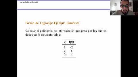 Análisis numérico-Interpolación polinomial en Python