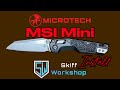 Microtech MSI Mini Skiff bearing install #knifemods #knifeworld #edc #edcknife #microtechknives #new