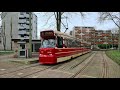 HTM tramlijn 6 Leidschendam Noord - Den Haag Leyenburg | GTL8 3130 | 2021