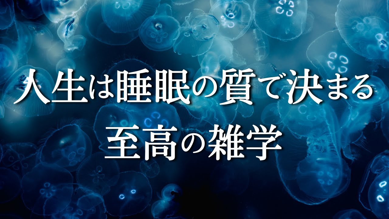 睡眠の質の向上に役に立つ【至高の雑学】　心地よく眠れます