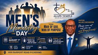 Men's Ministry Day II Pst. Allan Chichester II "Rise Up, Man of God" II Aug 01,  2026