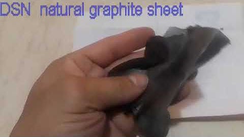 flexible natural graphite sheet