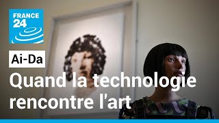 When technology meets art: Ai-Da, the artist robot at the London Design Biennale
