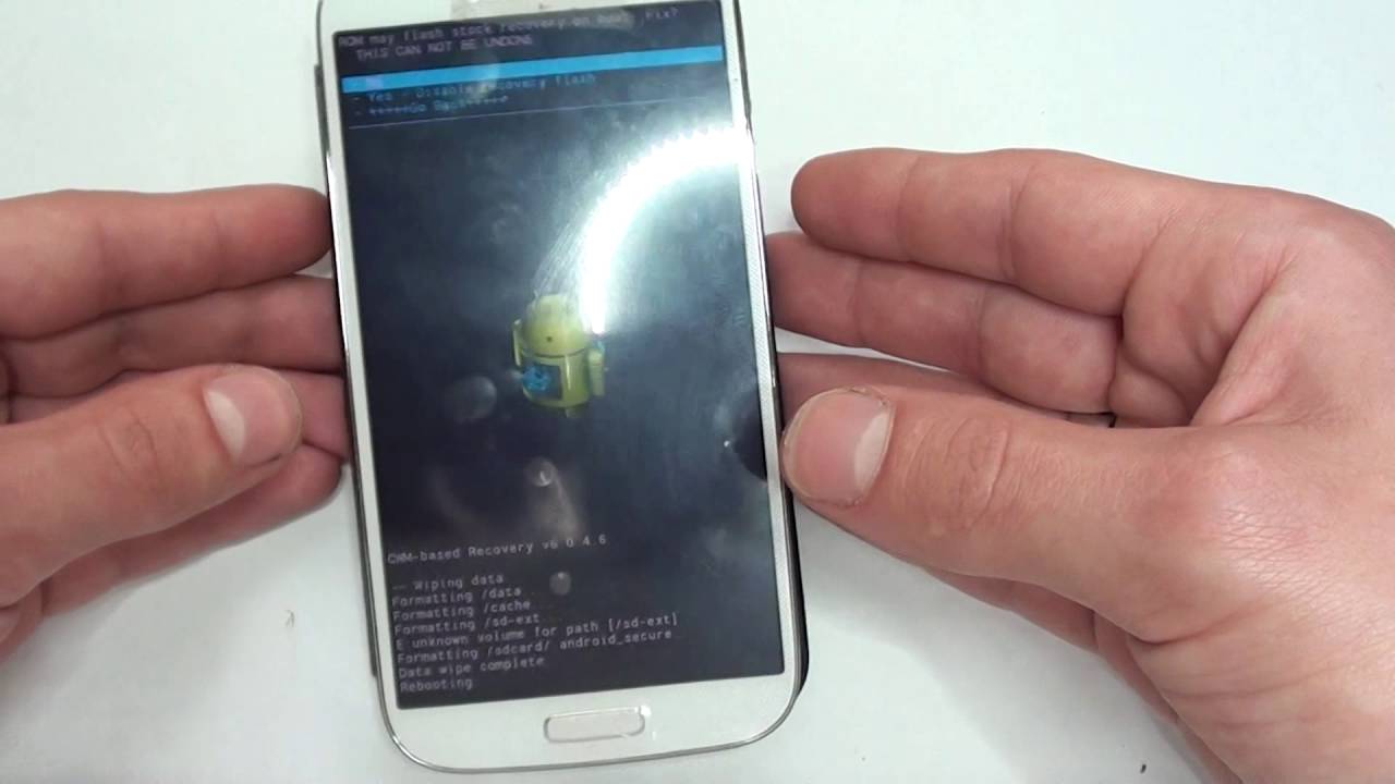 Samsung S4 I9506 HARD RESET - Restaurar / Resetear - Quitar Patron HD