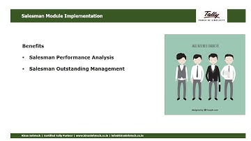 Salesman Implementation in Tally.ERP 9