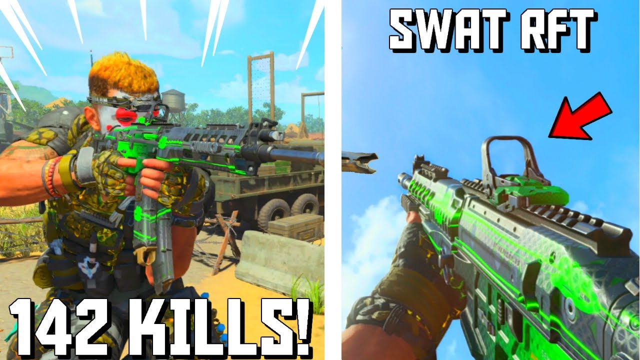 142 KILL OVERPOWERED SWAT RFT CLASS SETUP after 1.19 UPDATE in COD BO4.. (BEST SWAT RFT CLASS SETUP)