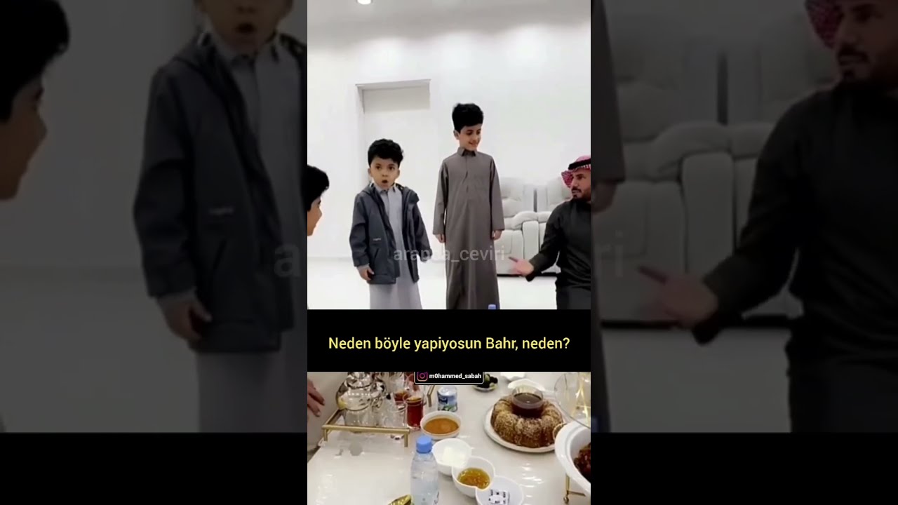 ARAP ÇOCUĞUN MİSAFİRLER İLE İMTİHANI KOMİK ÇEVİRİ