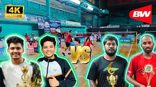 Adhin & Shijas Vs Ganesh & Vishnuopen Sfisland Knights Badminton Premier League