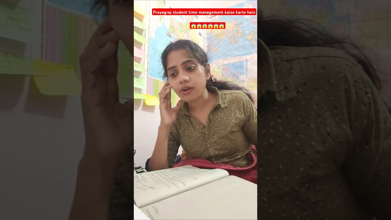 Prayagraj student time management kaise karte hain 