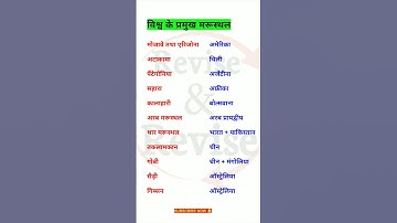 विश्व के प्रमुख मरुस्थल | Major deserts of the world | विश्व के प्रमुख रेगिस्तान #gk #geography #ssc