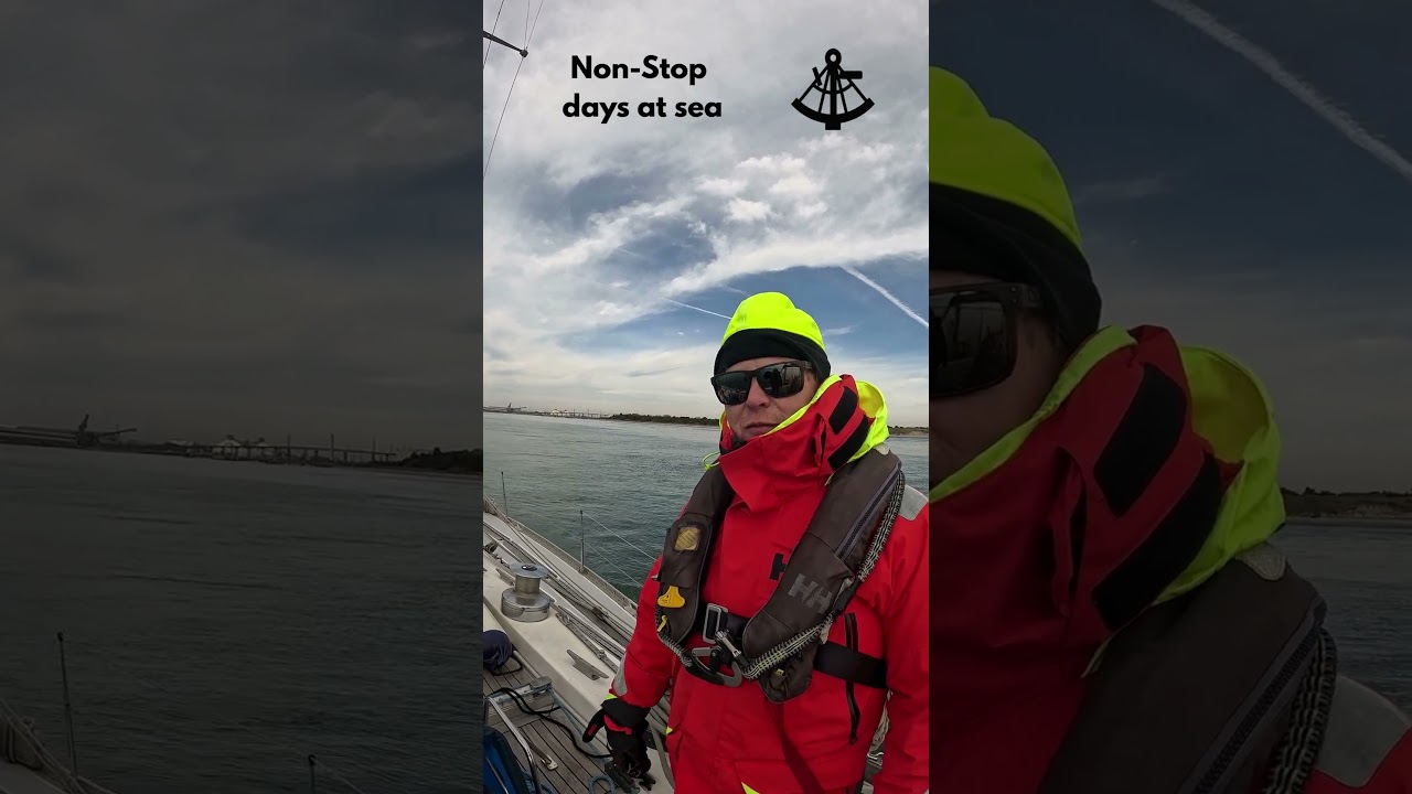 ⁣“Your First Offshore Sail Will Break You… Then Fix You.”  #offshoresailing #sailing #1sttimer