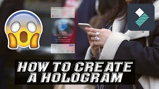 HOW TO CREATE A HOLOGRAM IN FILMORA screenshot 3