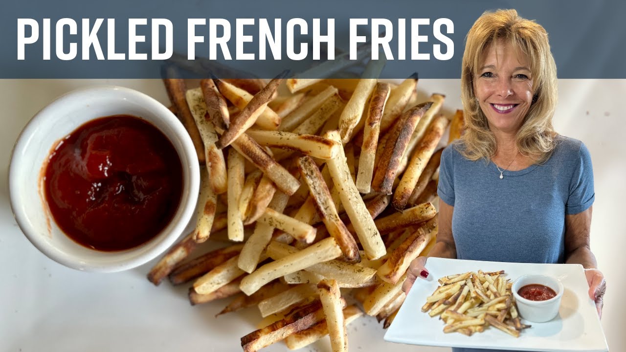 Pickled French Fries | Kathy's Vegan Kitchen
