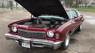 BigIron Classic Car Auction 1974 Chevrolet Monte Carlo Laundau Car 5-6-21