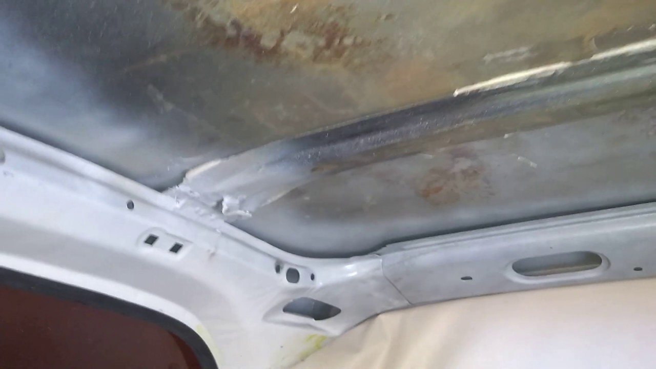 Como fazer o acabamento do teto solar do Chevett !