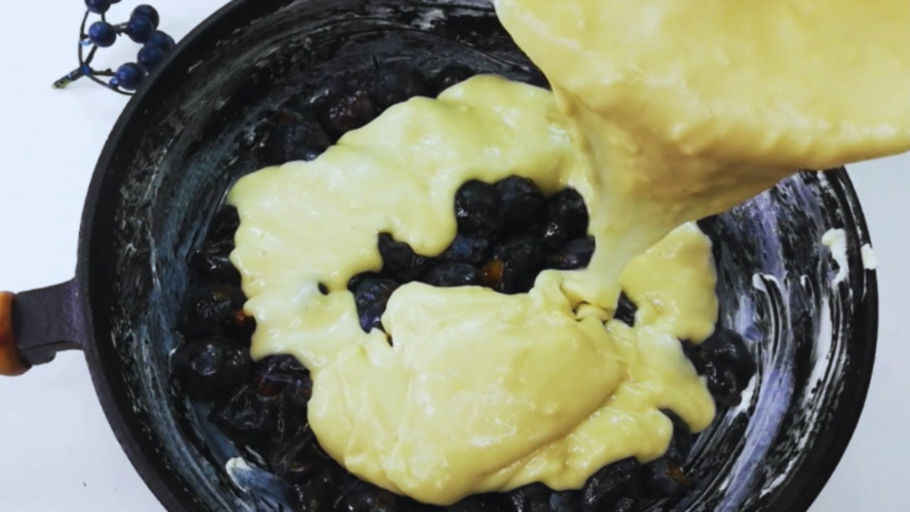 Быстрый СЛИВОВЫЙ ТОРТ к ЧАЮ за 20 минут на сковороде без духовки