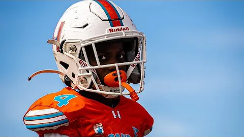 Adonis Belidor #4 FTL Hurricanes @ Y.N.C 2023 Top 5 In The Nation Black Heart Baby Canes