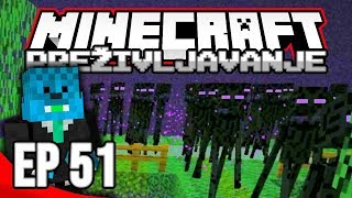 MINECRAFT: PREŽIVLJAVANJE #51  MEGA FARMA ENDERMENA! (Sezona 2)