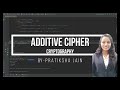Learn Additive Cipher (Shift Cipher) with Python: Encryption & Decryption Explained 🧑‍💻