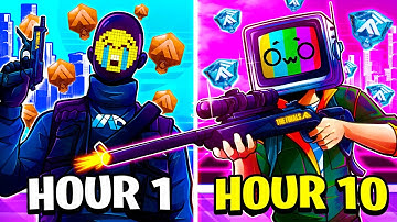 I Spent 10 HOURS Playing Light Build in The Finals as a NOOB!