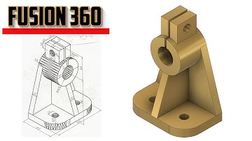 Fusion 360 Part Design Beginner Practice Exercise #01