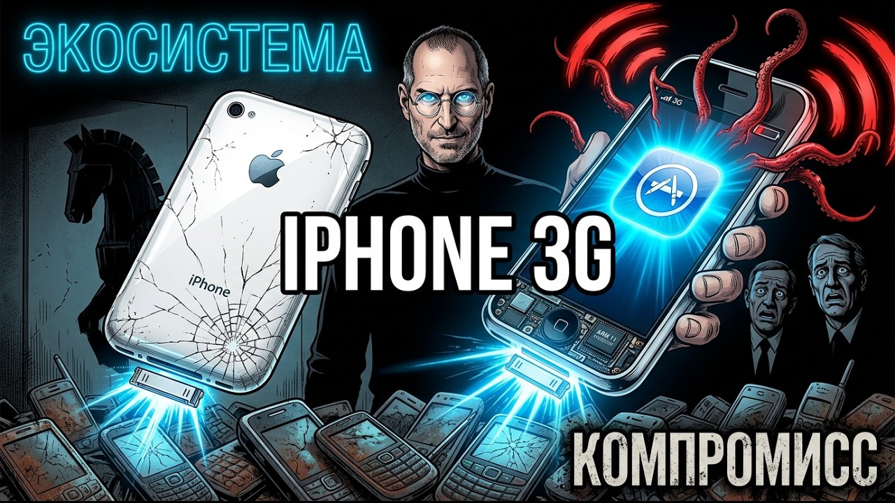 IPHONE 3G: Троянский конь Стива Джобса. Софт в дешевом пластике. ИИ-подкаст