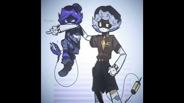 Thumbnail of "the strongest couple"Murder Drones💀 N and Uzi edit🔥#murderdrones