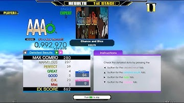 [SM5/DDR A] Chance and Dice Expert Mode Great Full Combo AAA