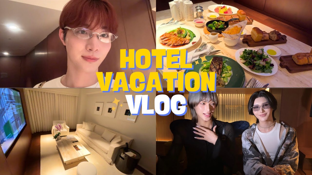 【のんびりVLOG】イベント前のホテルバカンス