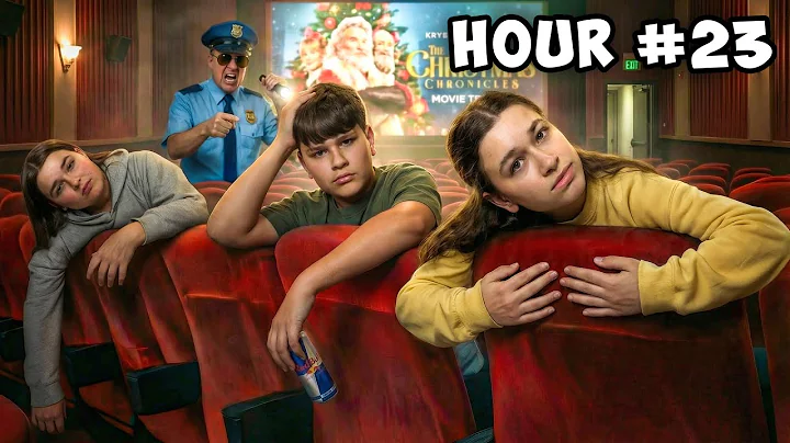 We Turned Our Movie Theater Into a CHRISTMAS Wonderland!