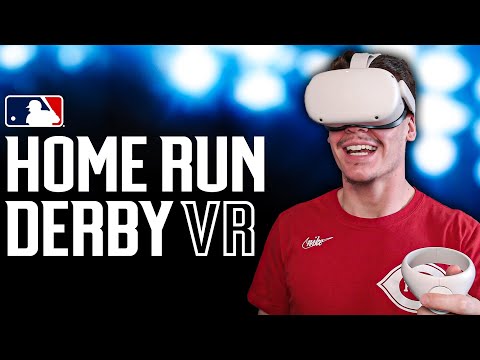Trying Out The NEW MLB Home Run Derby VR!