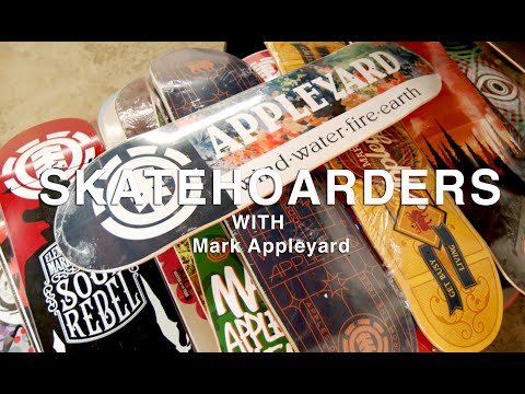 Mark Appleyard's Skateboard Collection & More | SkateHoarders | Season 2 Ep 6