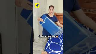 Laundry basket #organisers #laundrybasket #laundrybag #flipkart