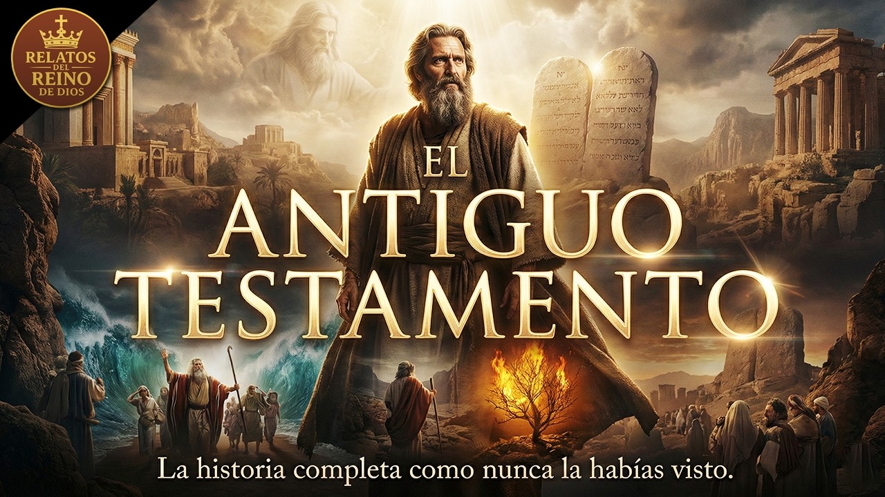 La Historia Completa del Antiguo Testamento como Nunca Antes: Revelaciones Bíblicas que Cambian Todo