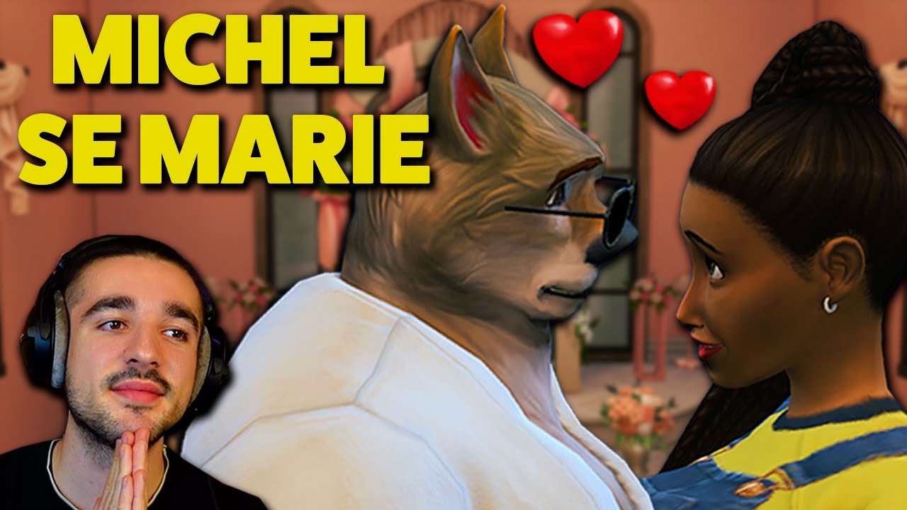 Michel quitte sa femme et l'invite à son mariage (Le PIRE mariage 😭) | Sims 4