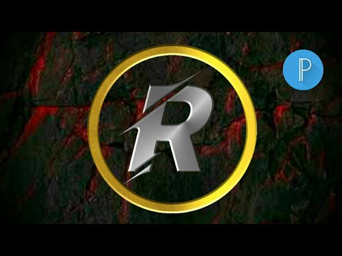 R Professional Logo Design On Android Mobile Pixellab Editing Tutorial Ojanahridoy Studio Youtube