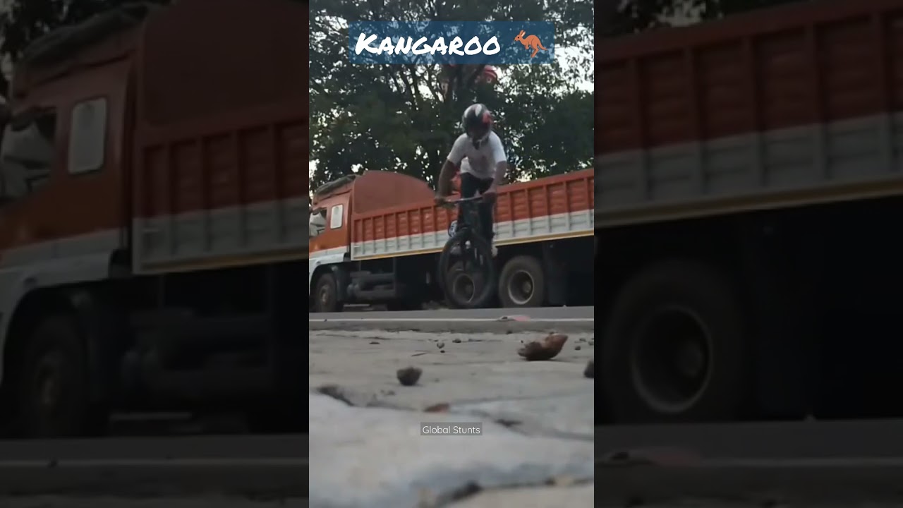 Kangaroo 🦘 stoppie 🔥