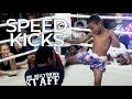 8yearold shows 50 kicks in 25 seconds   muay thai speed kicks