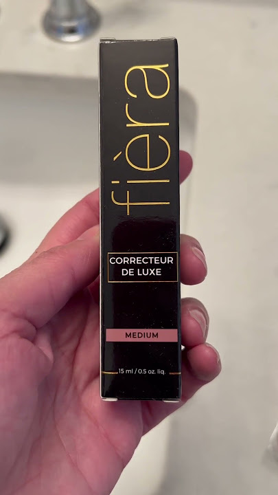 FIERA CONCEALER #fiera #newmakeup #concealers #undereyedarkcircles #makeupover40