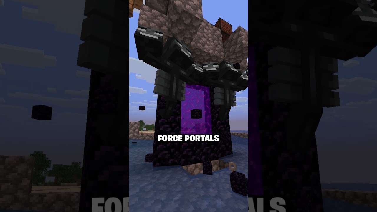 I Built an Infinite Obsidian Generator in Minecraft!