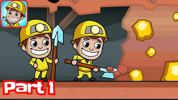 Idle Miner Tycoon: Gold & Cash - Walkthrough Part 1 [Gameplay 2024] (Android)