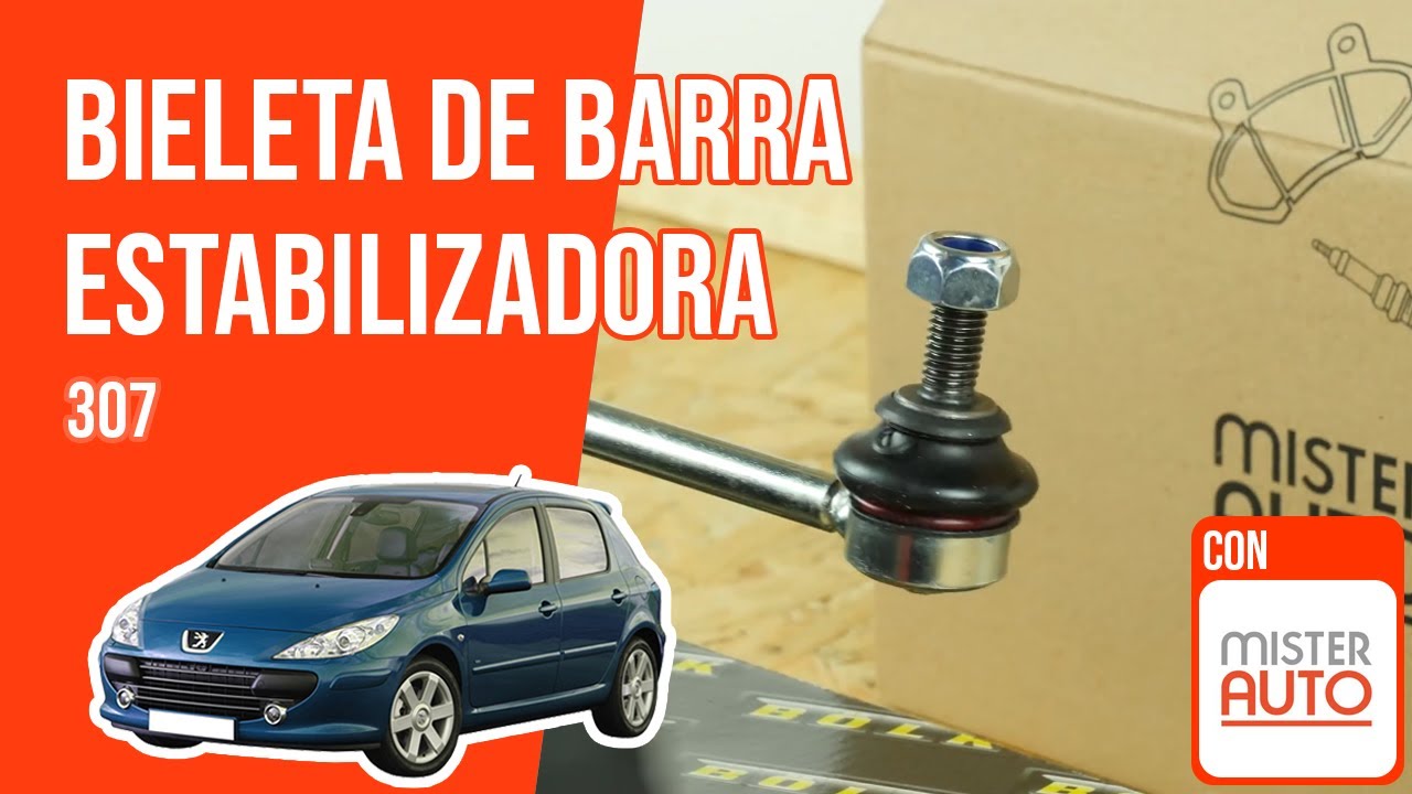 Eslabón Estabilizador Delantero Para Peugeot 307 2001-2008 - Barra Antivuelco, Marca AutoPlusParts