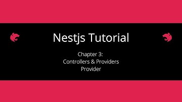 Nestjs Tutorial - Chapter 3 - Providers