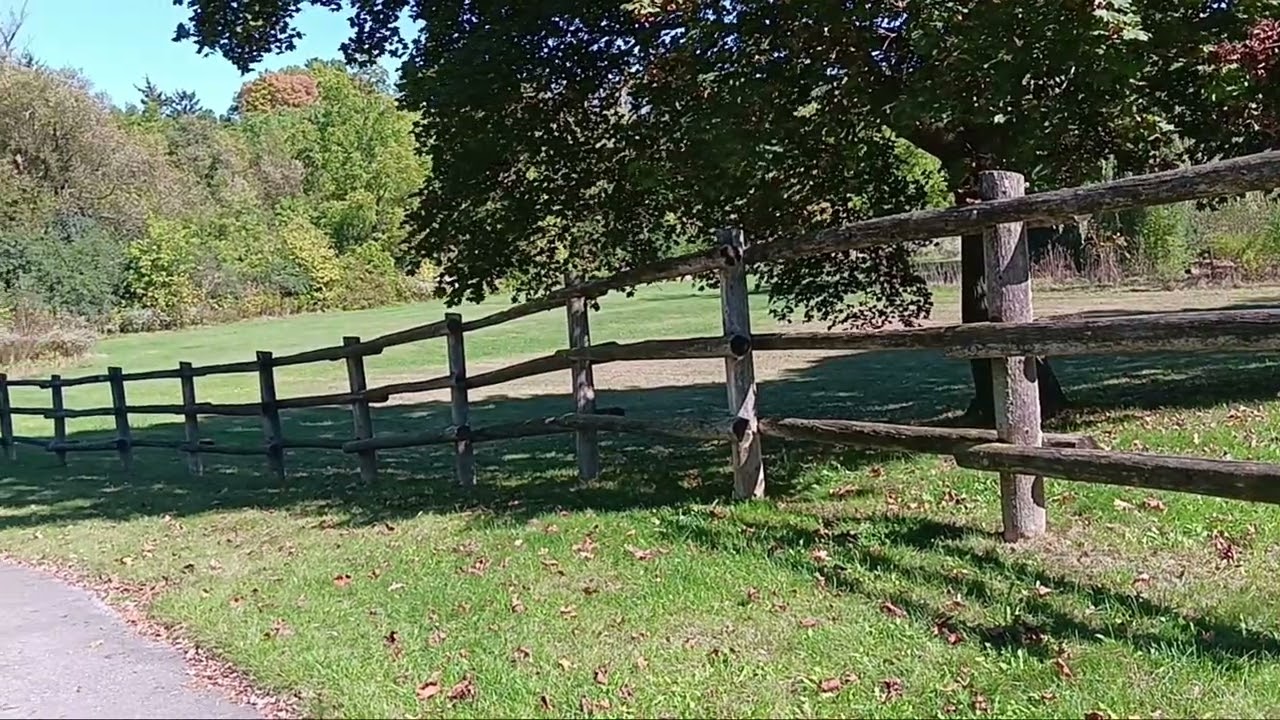 Beautiful Sunny Day At Kiwanis Park In London Ontario