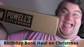 Birthday Book Haul on Christmas! Grief and Reflecting on Books I Love