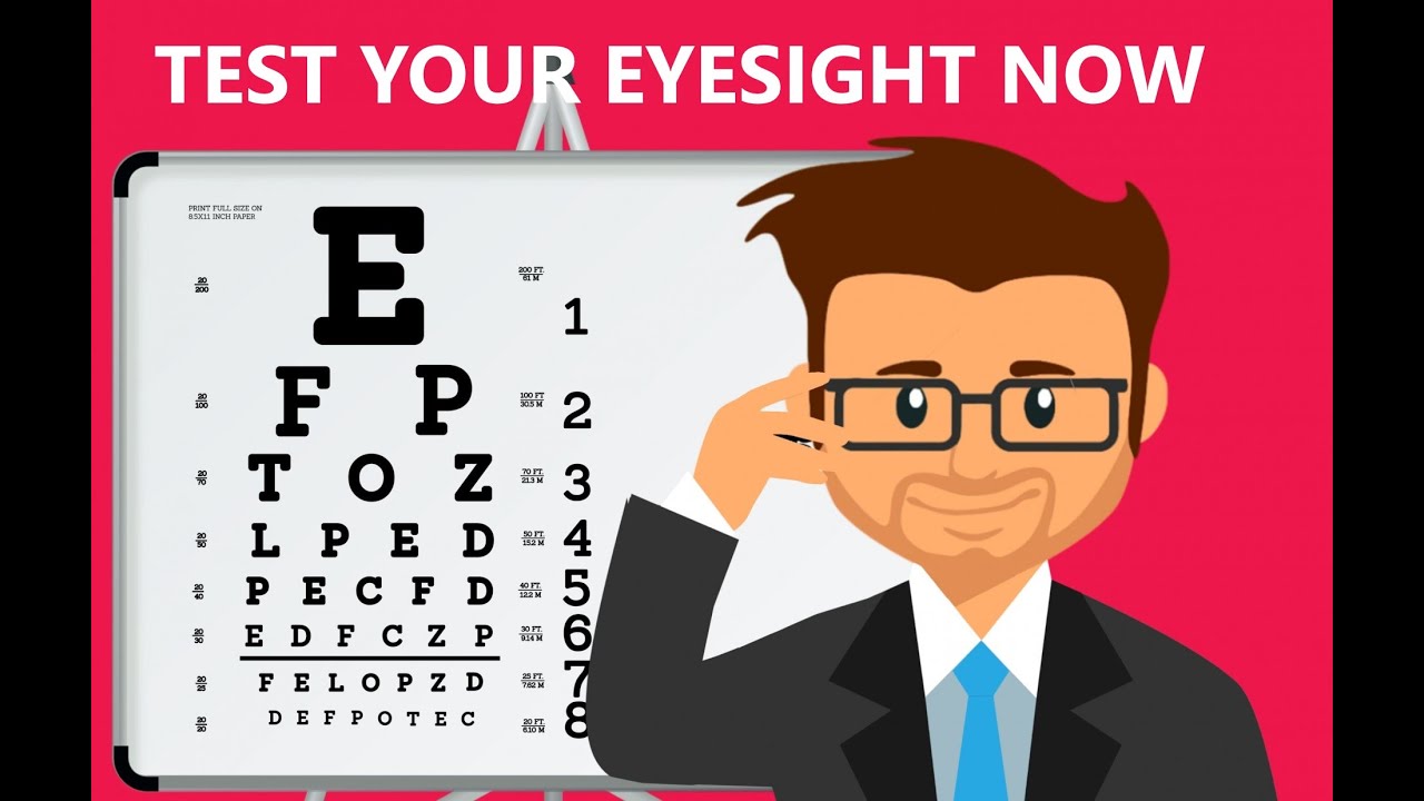 Rapid Eye Test - Quick Eyesight Verification Method for any age