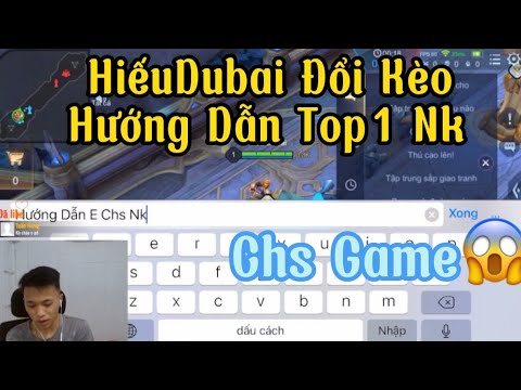 [Hiếu Dubai] LiveChym Đổi Kèo Tự Tin Hướng Dẫn Top1 Ngộ Khỉ-Như Nào Gọi Là Chơi Ngộ Khỉ😱