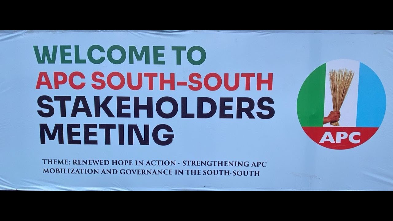 LIVE [EDO]: APC SOUTH-SOUTH STAKEHOLDERS MEETING