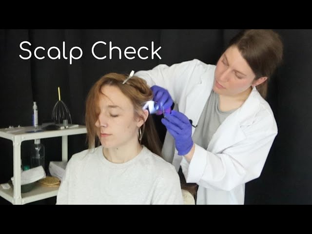 Doctor Scalp Check and Hair Treatment [ASMR]